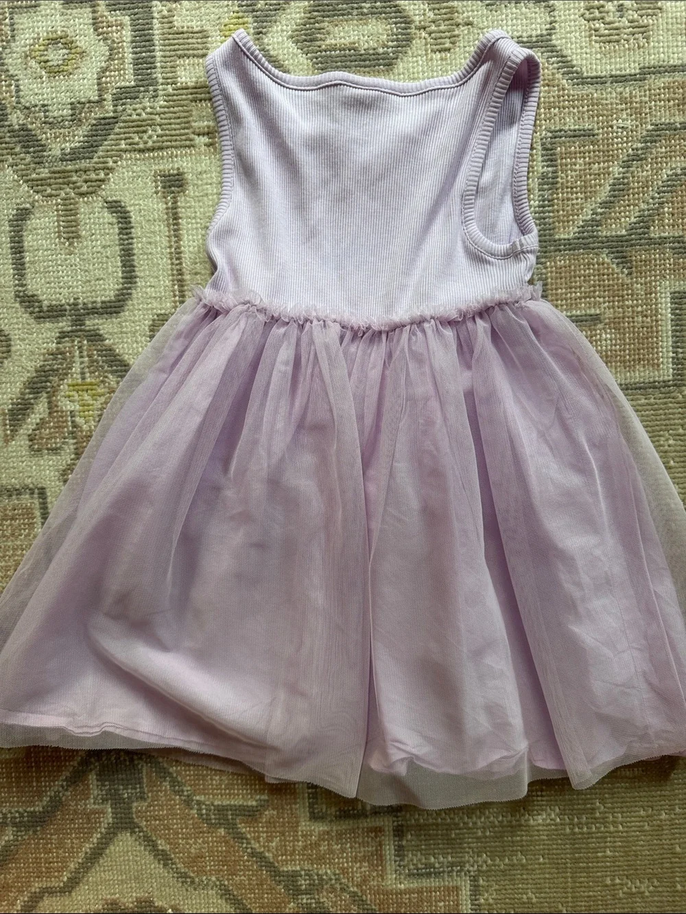 Lavender Purple Toddler Tulle Twirl Dress 3y